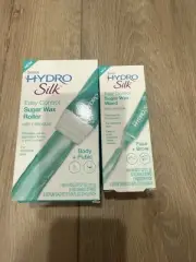 New 2-Pack Schick Hydro Silk Easy Control Sugar Wax Roller & Sugar Wax Wand