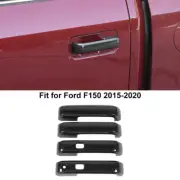 ⭕4Pcs Exterior Door Handle Cover Trim Decor Cap Case Shell For Ford F150 2015-19 (for: Ford)