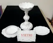 Vietre: Candlestick Holder, Soap Dish, and Serving Dish Base.