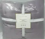 New Pottery Barn Teen Amelia Tencel Twin Quilt ~Dusty Iris~