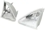 fitfoyo 1Pair Front Left Right Side Position Light Parking Lamp (NO Bulb) For Benz R320 2007-2009, For W251 R350 2006-2010, For R500 2006 2007, For R63 AMG 2007