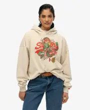 Vintage Logo Tokyo Relaxed Hood | Pumice Stone Beige