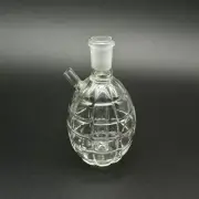 4.3" Mini Glass Bong Pyrex Hookah Water Pipe Shisha Smoking Bubbler+Tube & Bowl