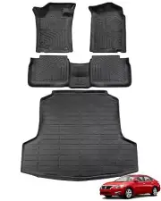 for 2018-2013 Nissan Altima Floor Mats Cargo Liner Base S SL SR SV Rubber Tru...