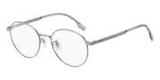 BOSS Boss 1475/F Asian Fit R81 Men's Glasses Silver Size 52 - Private Health Rebate - Blue Light Block Available