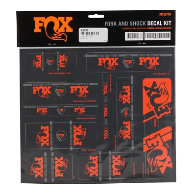 NEW - Fox Racing Shox Heritage Decal Kit / 32, 34, 36, 40 / Fork + Shock