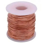 Bare Copper Wire 16 , 126 Feet, Bright, 1 Pound Spool H1N72845