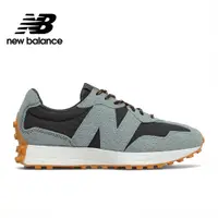 在飛比找蝦皮商城優惠-New Balance 327系列 中性復古鞋 黑灰 D楦 