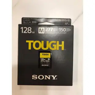 SONY SDXC 128G公司貨  UHS-II 128GB TOUGH 277M