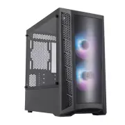COOLERMASTER MASTERBOX MB320L ARGB W/CTRL CASE Mini ITX Mini Tower FANS 1Year
