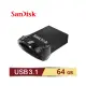 SanDisk CZ430 ULTRA Fit USB3.1 隨身碟 64GB