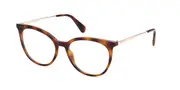 Max & Co. MO5050 052 Women’s Glasses Tortoiseshell Size 52 - Private Health Rebate - Blue Light Block Available