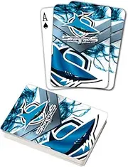 NRL Cronulla Sharks Deck Playing Cards Poker Mascot Cards