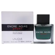 Lalique Encre Noire Sport by Lalique for Men - 3.3 oz EDT Spray