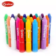 Kids Children Drawing Crayon 12/18 Colors Silky Crayon Onshine