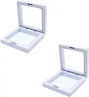 Zerodeko 2Pcs Nail Organizers for Guzheng Storage Holder with View Easy Open Close Buckle Design for Daily Use Performances