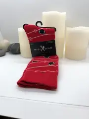 New Marc Ecko Mens Pair Of Novelty Crew Socks - Football