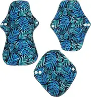 FRCOLOR Sanitary Pads Women Bamboo Reusable Menstrual Pads Washable Sanitary Towels Leak-proof Wings