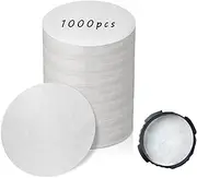 1000 Pcs Round Disposable Coffee Filters Paper Compatible with Aeropress Coffee Makers Bialetti Moka Pot Bialetti Espresso Maker Moka Pot