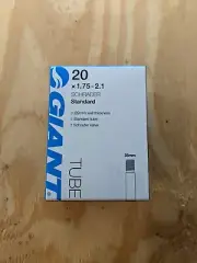 Giant bicycle tube - 20x1.75-2.1 - Schrader