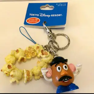 日本迪士尼蛋頭哥迷你爆米花+桶 吊飾 鑰匙圈