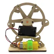 Wooden Ferris Wheel Model Assembly Kit DIY Children's Science Experiment Education Toy Student Technology Small Producti