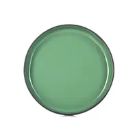在飛比找PChome24h購物優惠-法國REVOL CRE 炭色圓深盤-薄荷綠