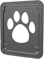 Cat Screen Door, Automatic Puppy Door, Indoor Dog Flap, Cat Mesh Barrier, 11.42x9.45 Inches, Sturdy Design, Heavy Duty, Compact Material, for Gate Home Use