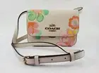 COACH C8324 Dreamy Land Mystical Floral Chalk Mini Brynn Leather Crossbody NWT
