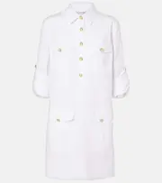 [Veronica Beard] Veronica Beard Saude cotton-blend minidress AU 4 white