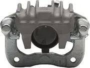 R1 Concepts Rear Left Brake Caliper Silver Zinc Coated CAL-74609| Fits 1999 Audi TT, Volkswagen Golf; 1998-1999 Volkswagen Beetle