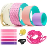 Back Roller Set, Back Roller Foam for Back Pain, Back Wheel for Deep Tissue M...