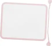 JEWEDECO Mini Magnetic Whiteboard with Removable Hanging Rope Erasable Dry Erase Board for Memos Messages and Decor Double Sided