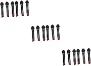 FOYTOKI 3sets Makeup Tool Double Sided Sponge Eye Shadow Brush for Women Blending Brush Comfortable and Non-scratchy Black 20pcs*3