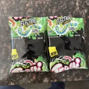 TROLLI SOUR ELECTRIC CRAWLERS WORM MANUFACTURING ERROR ( RARE!!)