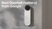 Google Nest Doorbell Battery Smart Wi-Fi Video Doorbell Camera Ivy GA02075-US