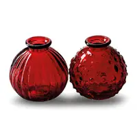 在飛比找蝦皮商城優惠-荷蘭 Jodeco Glass 球體迷你玻璃花器/ 紅/ 隨