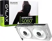 GK-RTX5060Ti-E8GB/WHITE/DF Graphics Board with NVIDIA Geforce RTX5060Ti 8GB GDDR7 8GB