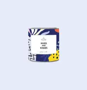 Hugs and Kisses Candle Tin Small - Jasmine Vanilla