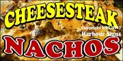 Cheesesteak Nachos DECAL Concession Food Truck Vinyl Sticker (CHOOSE YOUR SIZE)