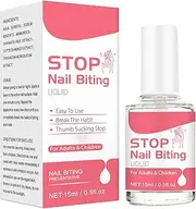 Nail Biter Water - Effective Anti-Biting Polish | Gentle Anti Bite Liquid For Nail Care | 0.5fl Oz Nail Biting Polish Ideal For Preventing Nail Biting Habits And Promoting Healthy Nails