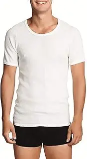 [Holeproof] Aircel Round Neck Thermal Short Sleeve Tee MYQ31A White-Medium