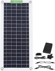 Brilluxa Solar Powered Water Pump 10W 12V Low Noise Solar Submersible Fountain Pump 5 Meter Lift 800L/H Solar Fountain Pump Solar Powered Submersible Pump