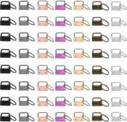 Key Fob Hardware 1 Inch Keychain Chain Making Kit for 7 Colors