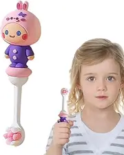 Toothbrush for Kids - 3D Cartoon Cute Styling Toddler Toothbrush | Kids Toothbrush No Odor with Soft Bristles, Toddler Toothbrush for Kids 1-6 Years Old Hoffti