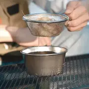 Heat Resistant Stainless Steel Camping Cups Perfect for Open Flame Cooking