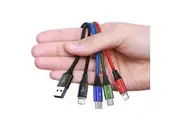Baseus 4 In 1 Multi USB To Lightning, Type-C, Micro USB Charging Cable Charger Cord For iPhone Samsung iPad