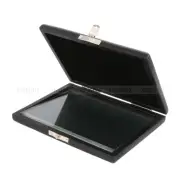 Clarinet /Saxophone Reed Case For 6 Reeds Internal Glass Pane Black