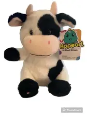 Hopearl Musical 13” Cow Stuffed Animal Plush Baby Infant Toddler NEW