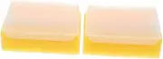 KOCKSHION 2pcs Baby Hair Scalp Sensory Brushes Soft Bristle Sponge Brush for Sensory Stimulation